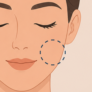 Cheeks Treatment Illustration Face360