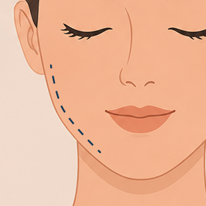 Jawline Face360 Treatment Illustration