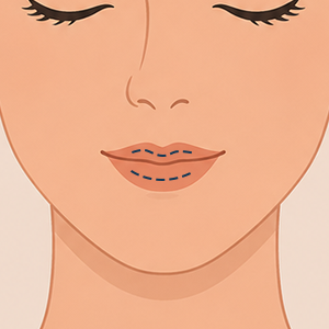 Lip Volume treatment Face360 illustration
