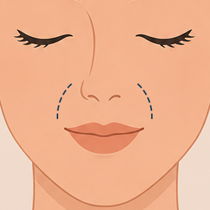 Nasolabial Folds Illustration Face360